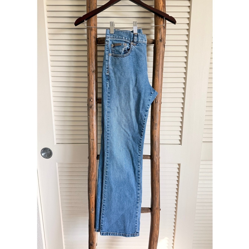 Calvin Klein Jeans Womens Medium Wash Bootcut Denim Pants‎ Size 4 Y2K
